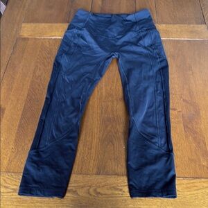 Black Athletic lulu lemon Leggings